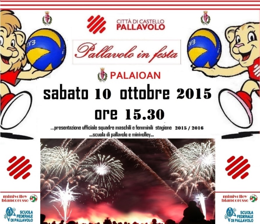 festa pallavolo+ fuochi