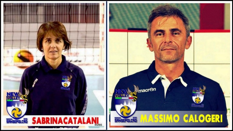 Sabrina Catalani e Massimo Calogeri