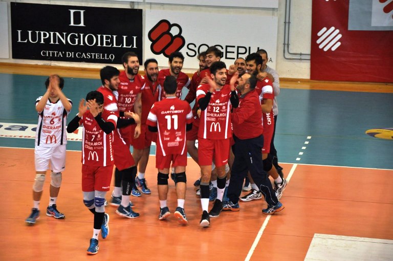 Pallavolo Citta di Castello (fine gara)