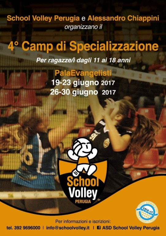 Locandina School Volley