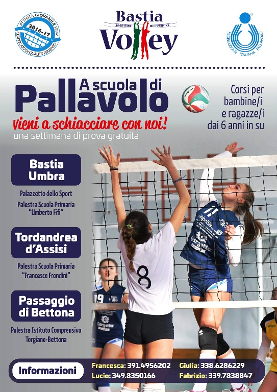 CorsiBastiaVolley-Manifesto70x100-EXE A Bastia, c'è il via ufficiale alla nuova stagione