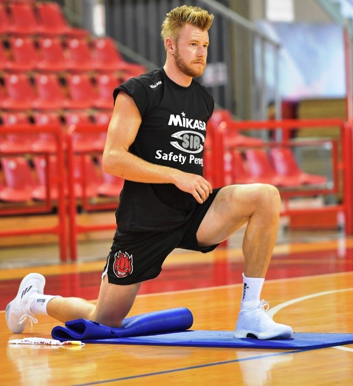 Ivan Zaytsev (preparazione) Ivan Zaytsev fiducioso per i primi appuntamenti