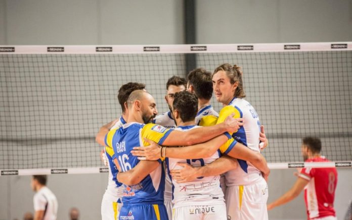 Monini Spoleto (esulta) Spoleto fa centro anche al secondo tentativo