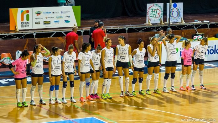 Trevi Volley serie B1 (2017-2018) Trevi ci prova, ma l'esordio è negativo