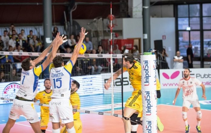 Zamagni-Corvetta (muro) Spoleto a Brescia per il poker
