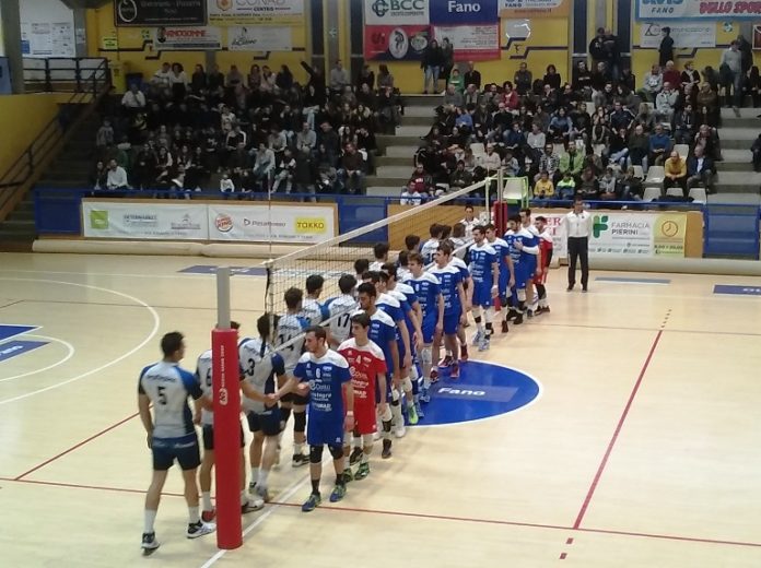 Intervolley Foligno (saluto pregara) Intervolley Foligno casca a Fano