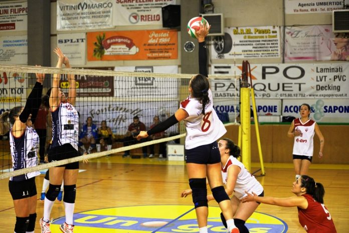 Matilde Ercolani (attacco) Umbertide non riesce nell'aggancio