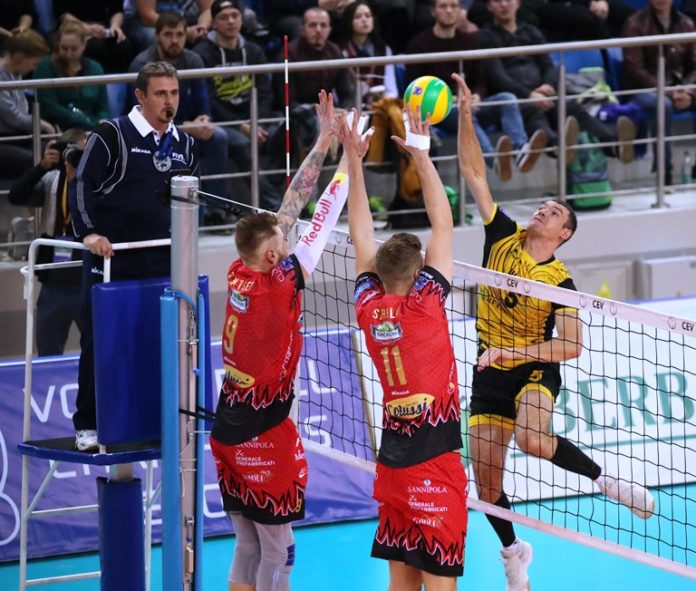 Soligorsk-Perugia La Sir Safety accede alla fase a gironi di Champions