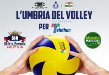 La pallavolo umbra per Telethon