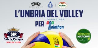 La pallavolo umbra per Telethon