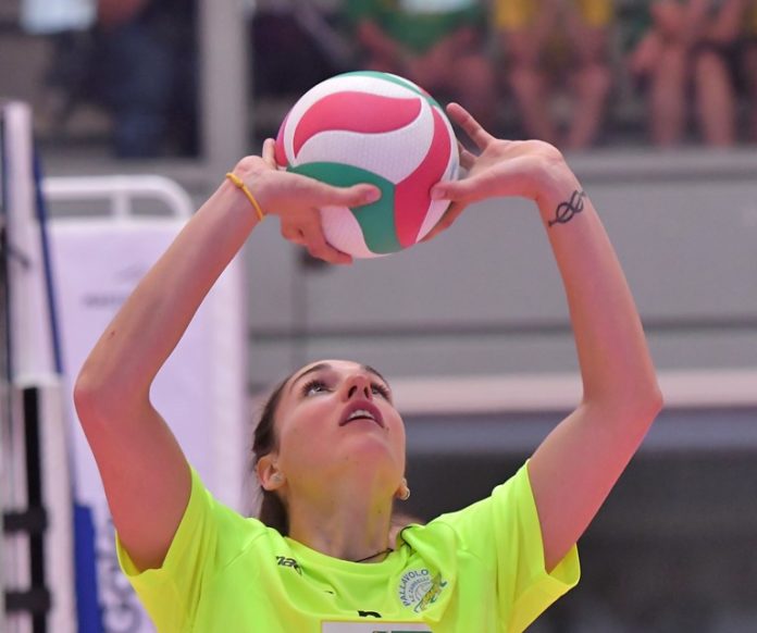 Muzi Margherita (palleggia) Zambelli Orvieto vuole i playoff