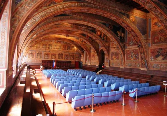 Sala dei Notari - Perugia Il Comune di Perugia ringrazia la Sir Safety
