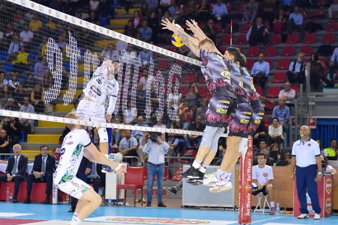 Sir Safety Perugia (muro a tre) Servirà cuore oltre che tecnica per battere Trento