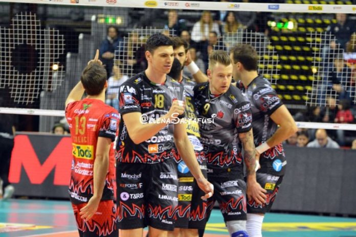 Sir Safety (gruppo) La Sir si aggiudica il big-match della nona di ritorno
