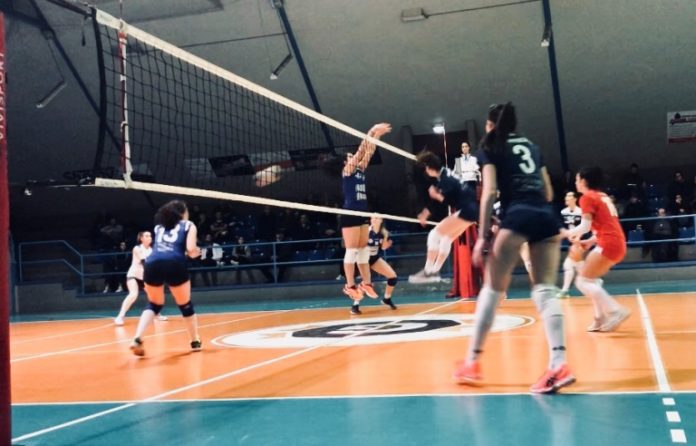 Bastia Volley (immagine di gioco) E' solo un punto, ma che punto per Bastia!