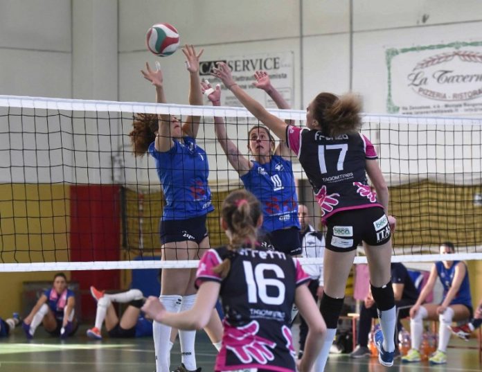 Fronza (attacco) - Iacobbi e tosti (muro) Il punto sulla serie B femminile: 3m si aggiudica il derby