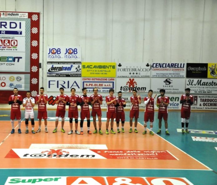 Pallavolo Citta di Castello (in campo) In C maschile Città di Castello chiude l'avventura