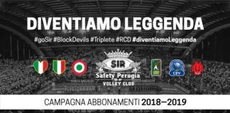 Parte la campagna abbonamenti 2018-2019 della Sir