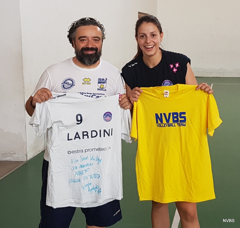 Coach Giunti e Beatrice Agrifoglio Beatrice Agrifoglio torna nella sua terra natia