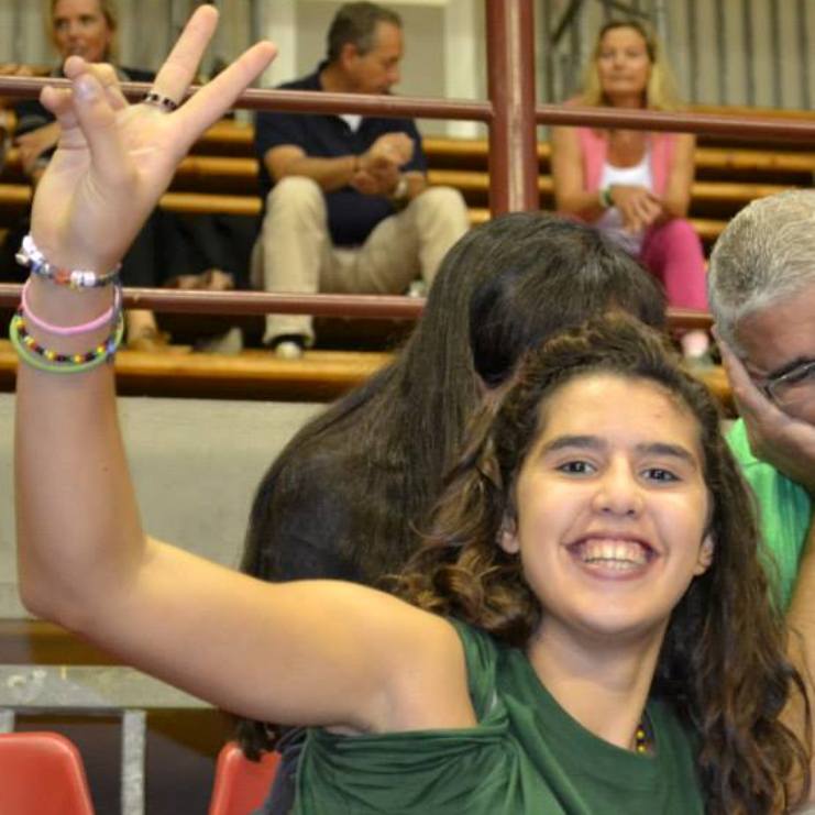 Francesca Valdambrini (PalaEvangelisti) School Volley si avvicina alla meta con Corselli, Valocchia, Vata e Valdambrini