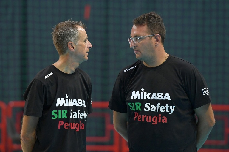 Massimo Caponeri-Francesco Monopoli La Sir Safety Perugia conta molto sullo staff tecnico