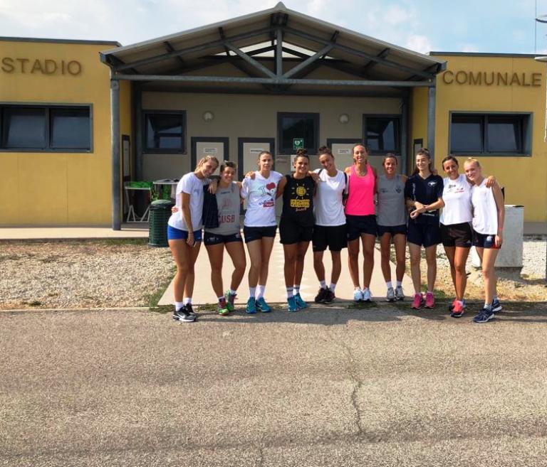 San Giustino Volley (ritiro precampionato) Ancora duro lavoro per San Giustino Volley
