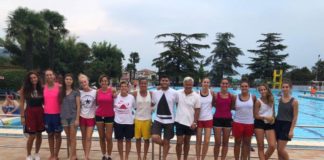 Sedute di lavoro in acqua per il San Giustino Volley