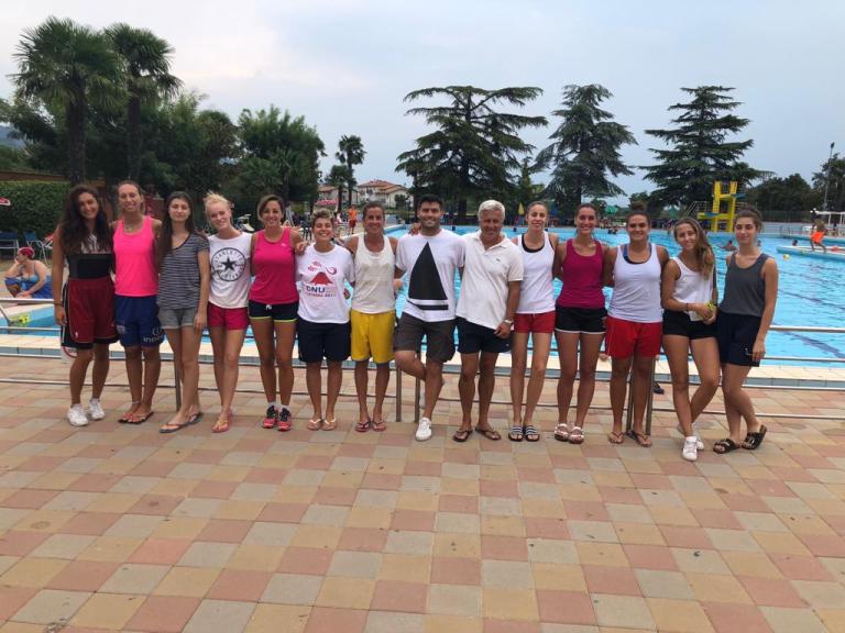 Sedute di lavoro in acqua per il San Giustino Volley