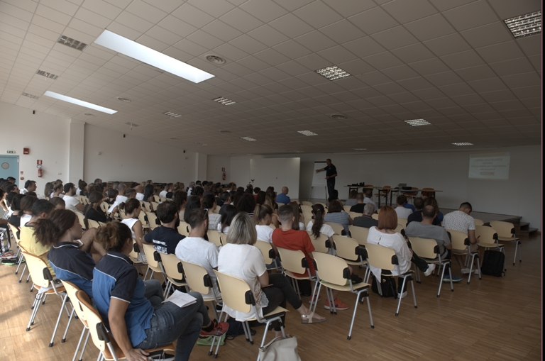 Corso allenatori (22 settembre 2018) Ottima affluenza al corso aggiornamento allenatori