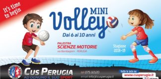 Il CUS Perugia rilancia il minivolley