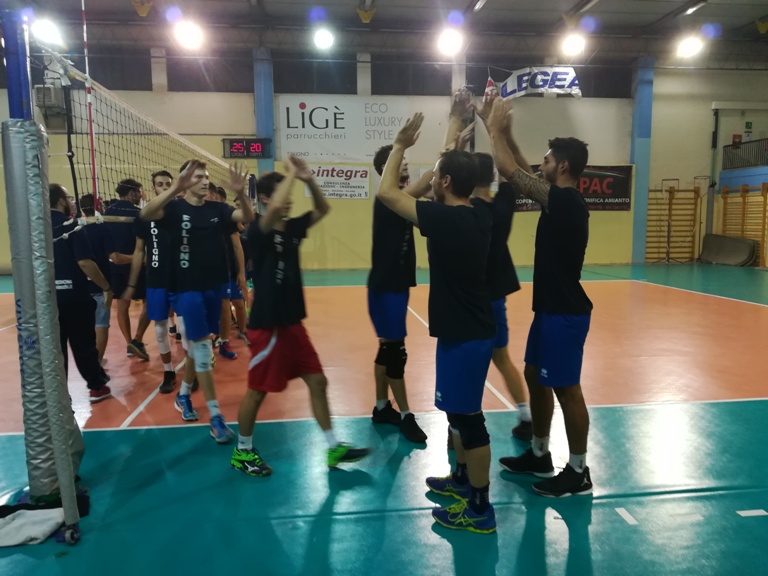 Una buona amichevole per l'Intervolley Foligno