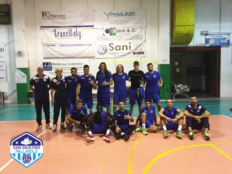 Pallavolo San Giustino (foto di squadra) Prima amichevole ok per Pallavolo San Giustino