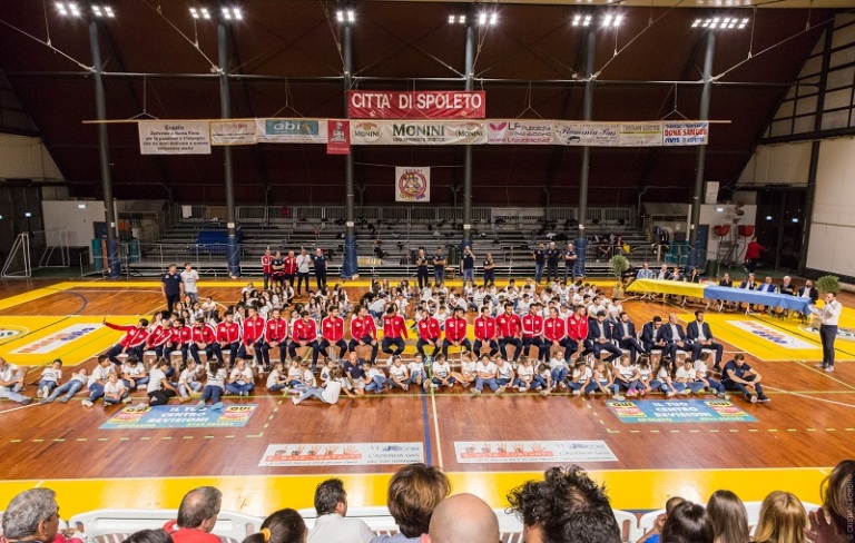 Monini Spoleto - presentazione 2018 La Monini Marconi si mostra al suo pubblico