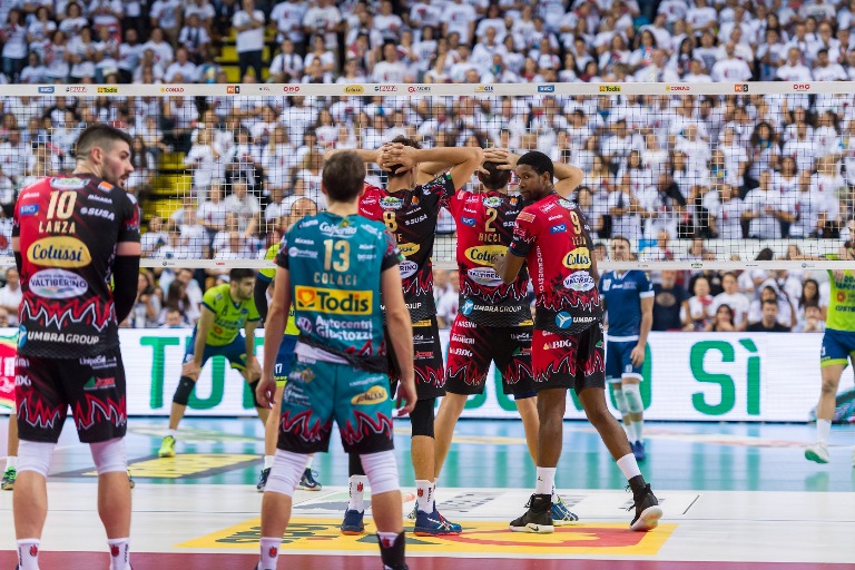 Sir Safety Perugia (al servizio) Con Verona si gioca di sabato