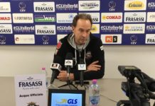 Bernardi: "La vittoria con Trento momento chiave". Il tecnico della Sir: "Occhio a Castellana. Zaytsev e gli ex tifosi? Io trattato peggio dai modenesi"