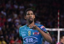 In Superlega vige già la legge di Leon: è il migliore di Ottobre. L’asso cubano è il “Credem Banca MVP” del mese passato. Il numero 9 ritirerà il riconoscimento contro Siena