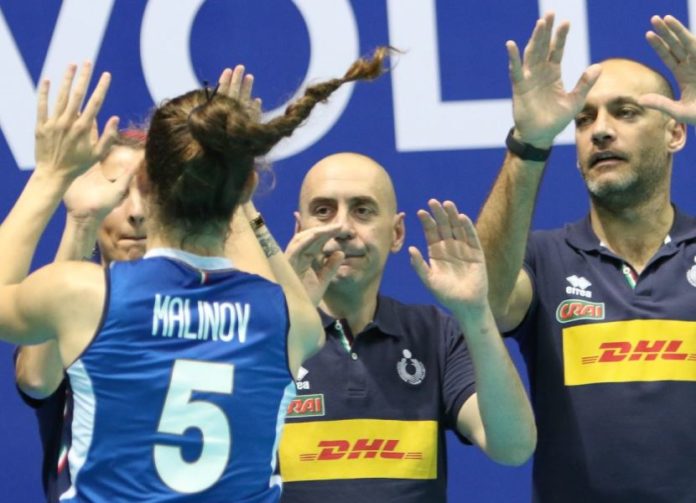 marconi_italia_nazionale Verso la Vnl di Perugia: i muscoli delle azzurre affidati ad un umbro. L'altotiberino Andrea Marconi è un odei fisioterapisti di riferimento dello staff della nazionale italiana