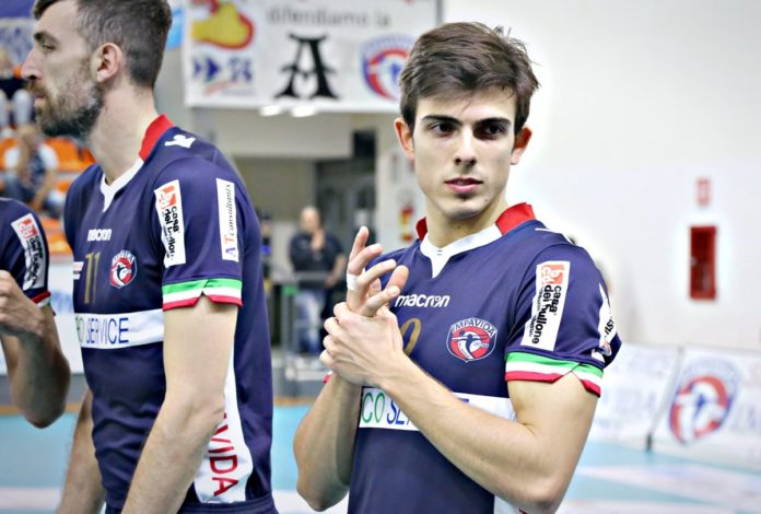 Alessio Sitti Dal volleymercato è poker San Giustino. Il libero Di Renzo, il palleggiatore Sitti, lo schiacciatore Valla e il centrale Santi sbarcano in Altotevere