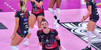 Finalmente Bartoccini: Brescia schiantata 3-0. Prima vittoria nella massima serie per le ragazze di Bovari. Montibeller top scorer con 27 punti