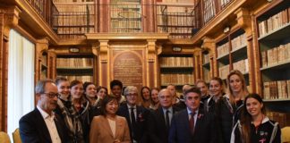 Le ragazze della Bartoccini testimonial del "Nastro Rosa". Angeloni e compagne ospiti presso Palazzo Murena per l'evento di sensibilizzazione alla lotta al tumore al seno