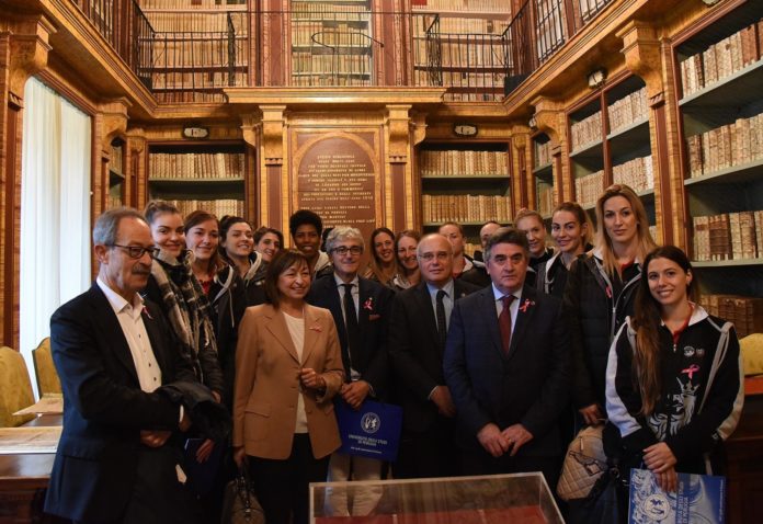 Le ragazze della Bartoccini testimonial del 