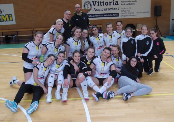 School Volley Perugia (fine gara Rimini)
