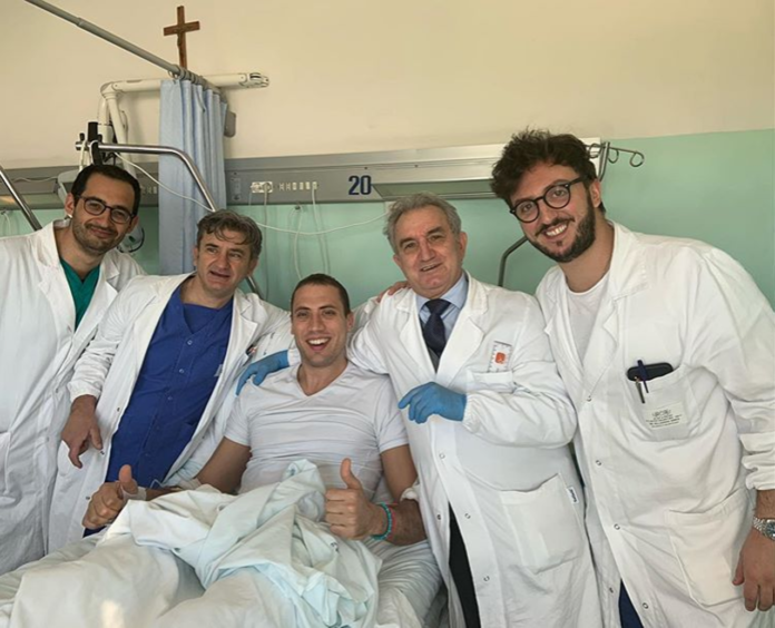 atanasijevic medici intervento Intervento ok per Atanasijevic. L'opposto della Sir sotto i ferri dei Dott. Caraffa e Trinchese per la pulizia del ginocchio
