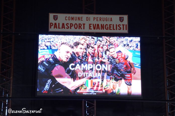 campioni d'italia sir perugia 6 Maggio 2018: Perugia sul tetto d'Italia