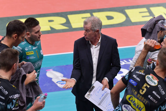 Vital HEYNEN, durante un time-out Heynen:
