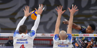 Play-off, falsa partenza: la Sir si butta via. Da 2-0 a 2-3 con Milano in gara 1 dei quarti di finale