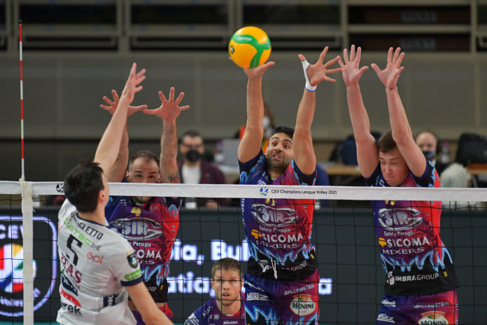 il muro di Perugia Champions: tracollo Sir a Trento. I Block Devils cadono 3-0 nell'andata della semifinale. A Perugia servirà un'altra impresa