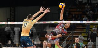 Vittoria in tre set per Perugia contro un avversario privo di tre titolari 