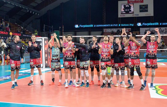 festa finale sir Il match interno con Piacenza rinviato per delle positività tra gli emiliani