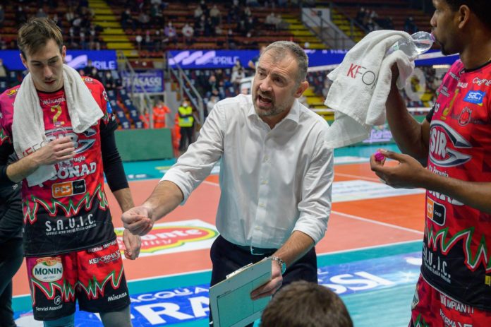Nikola GRBIC Il tecnico della Sir dopo il match con Padova: